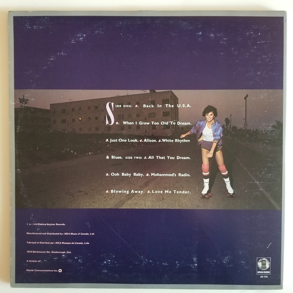 Linda Ronstadt Living in the USA Vintage Vinyl LP Record ⏺3/$40+Free Shipping!🚚 - Picture 9 of 10